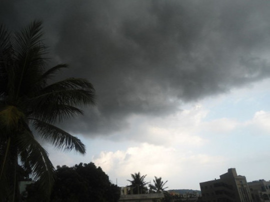 nuvole dei monsoni di grandi dimensioni