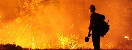 По мере того, как температура поднимается, лесные пожары станут более интенсивными