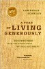 Satu Tahun Hidup dengan murah hati: Disampaikan dari Frontlines of Philanthropy oleh Lawrence Scanlan
