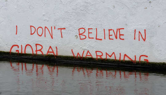 Ist Doubting Klimawandel Werden eine politische Haftung?