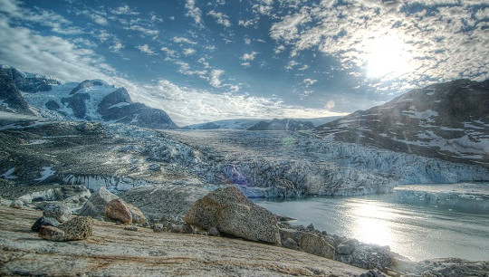 strato di ghiaccio della Groenlandia