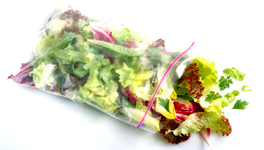 salată în sac