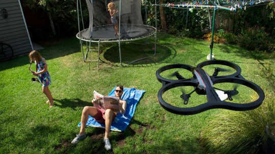 Mając więcej dronów na niebie, oczekuj mniejszej prywatności