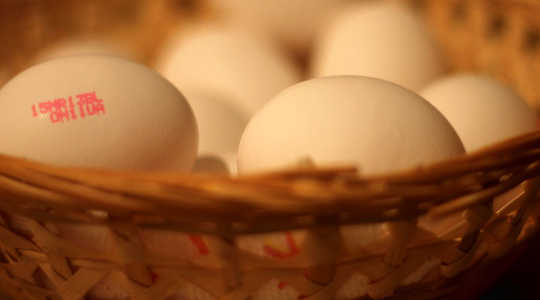 不幸的是，女人只有他们出生的鸡蛋。 凯尔布朗/ Flickr，CC BY-SA
