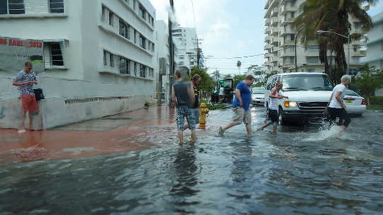 मियामी समुद्र तट बाढ़
