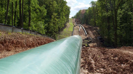 Malawakang inaasahan na ang produksyon sa rehiyon ng Appalachian Basin ay doble sa kasalukuyang mga antas ng maagang 2030s, na humahantong sa isang hindi maiwasan na "pipeline rush." (Photo: Oil Change International)