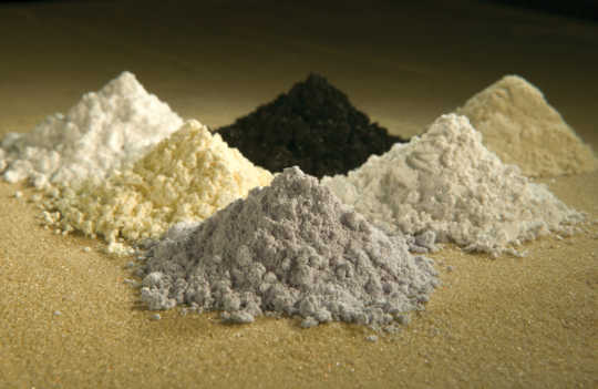 阿巴拉契亚煤炭灰是在稀土元素的富矿