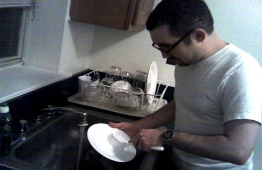 Éber tudatosság a konyhai mosogatónál