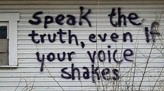 tala din sanning