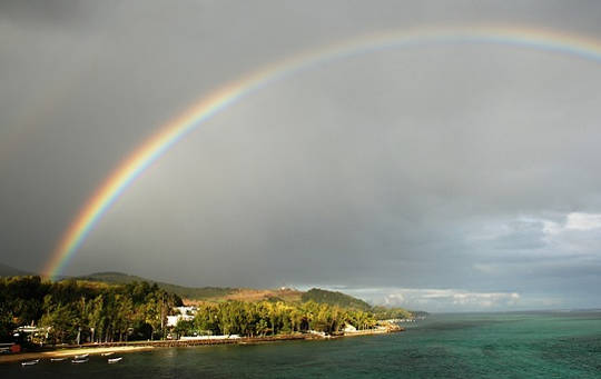 Der Regenbogen: Symbol der sieben Wege zu Gott