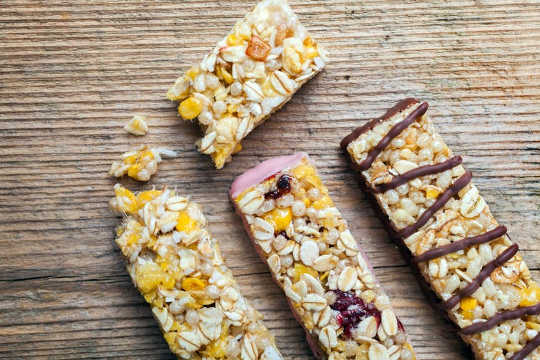 While muesli bars are made up of healthy elements, it’s usually sugar holding them together. (5 food mistakes to avoid if youre trying to lose weight)