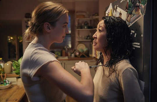 Jodie Comer spiller en psykopat i Killing Eve. (hvordan man kan se, om du dater en psykopat)