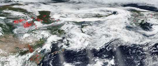 حرائق ضخمة في المنطقة القطبية الشمالية والشمالية ترسل تحذيراً كوكبيًا
