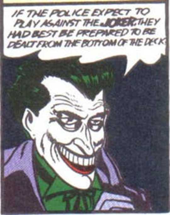 Die verhaal van die Joker se oorsprong kom op 'n perfekte oomblik: narre definieer ons tyd