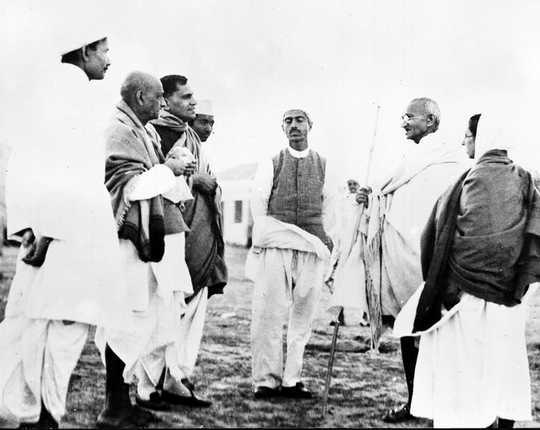 Hvad Gandhi troede er formålet med et selskab