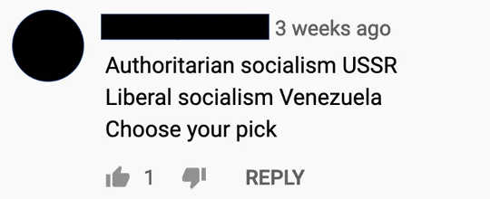 YouTube評論員使用類似擴音器的方法來宣傳社會主義的危害。
