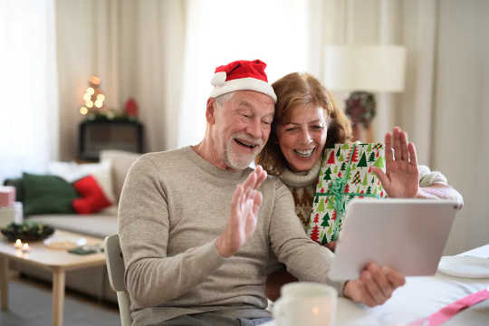 You could have Christmas online. (how to keep safe this christmas)
