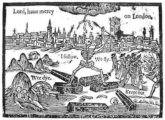 Ο λογαριασμός της Defoe για τη μεγάλη πληγή του 1665 έχει εκπληκτικά παράλληλα με το σήμερα