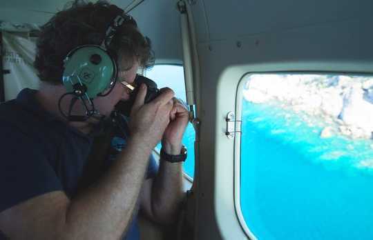 Vi brugte lige to uger til undersøgelse af Great Barrier Reef. Hvad vi så var en fuldstændig tragedie