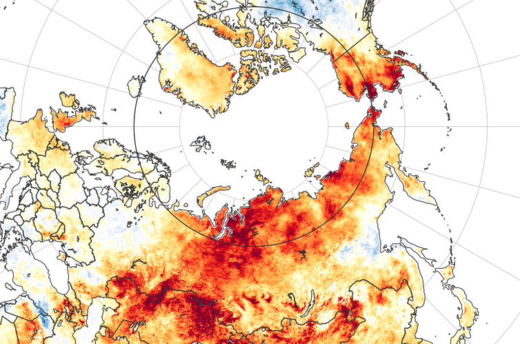 西伯利亚100度？ 极地北极热浪遵循扰动模式的5种方式