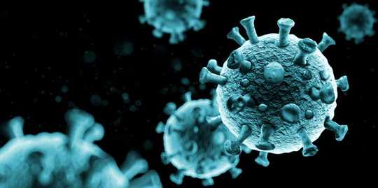 Wie Coronavirus in mikroskopischen Tröpfchen durch die Luft driftet