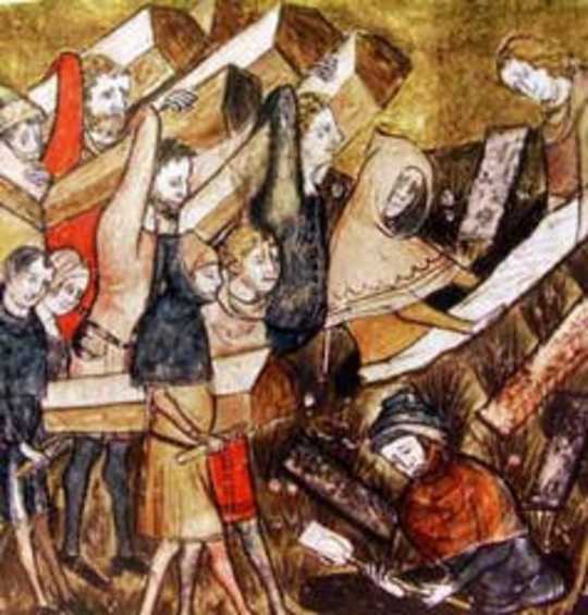 Kuinka keskiaikaiset kirjailijat yrittivät tuntea mustan kuoleman