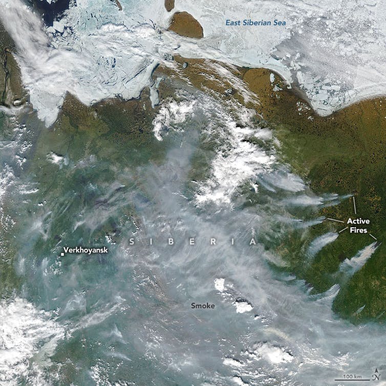 100 astetta Siperiassa? 5 tapaa äärimmäinen arktinen lämpöaalto seuraa häiritsevää mallia