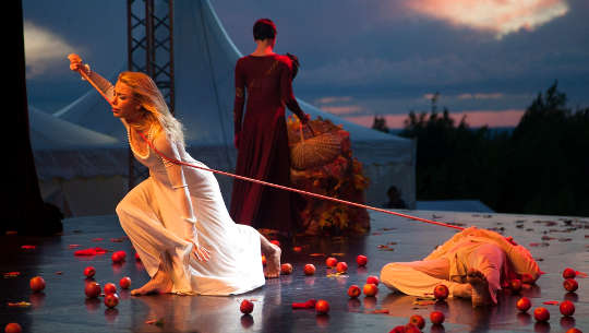صحنه ای از رومئو و ژولیت
