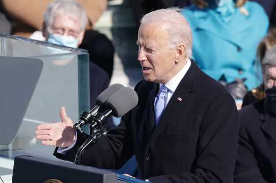 คำปราศรัยเปิดงานของ Joe Biden ให้ความหวังกับคนนับล้านที่พูดติดอ่าง