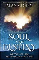 書籍封面：靈魂與命運：你為什麼在這里以及你來做什麼，艾倫·科恩著。