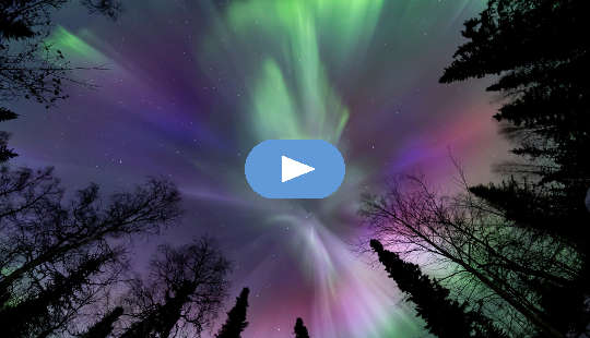 aurora borealis'in fotoğrafı