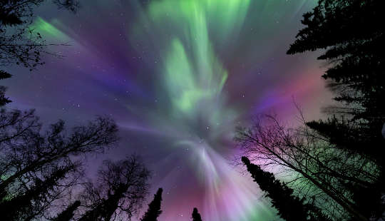 foto de aurora boreal