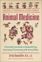 Kirjan kansi Animal Medicine: Curanderismo Guide to Shapeshifting, Journeying, and Connecting with Animal Allies by Erika Buenaflor, MA, JD