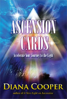 arte de portada para: Ascension Cards: Acelera tu viaje hacia la luz por Diana Cooper