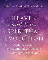 Barbara Y. Martinin ja Dimitri Moraitisin Heaven and Your Spiritual Evolution -kirjan kansi