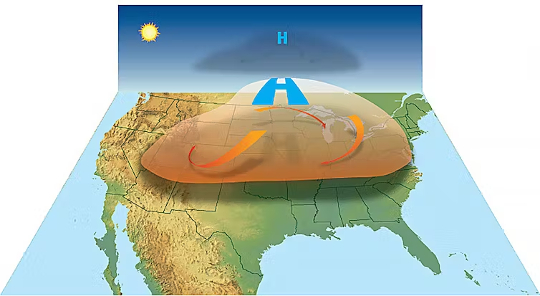 cúpula de calor sobre texas2 6 27