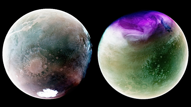 MAVENs ultravioletta Mars