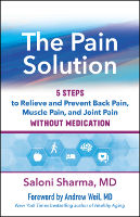 boekomslag van The Pain Solution door Saloni Sharma MD LAc
