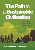 capa do livro: The Path to a Sustainable Civilization de Mark Diesendorf e Rod Taylor