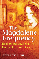 kulit buku: The Magdalene Frequency oleh Adele Venneri