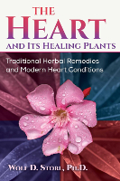 kulit buku: The Heart and Its Healing Plants oleh Wolf-Dieter Storl Ph.D.