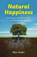 書籍封面：艾倫希克斯的《自然幸福》。