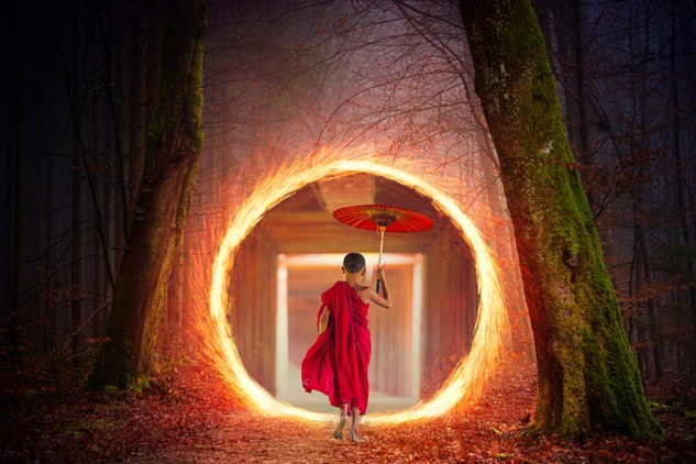 بوابة فانتازيا صوفية. الصورة بواسطة adolfo_mazzotti من بيكساباي.&nbsp;