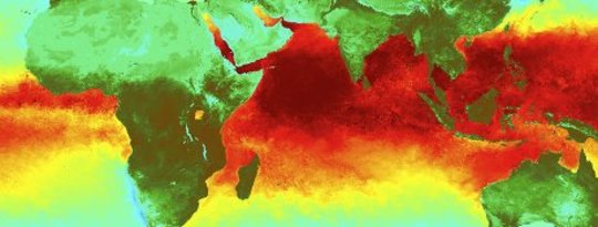 Erwärmung des Indischen Ozeans