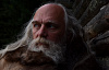 zdjęcie starszego białego mężczyzny z brodą i długimi włosami
