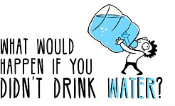 Bare en let tørst kan påvirke din hjerne