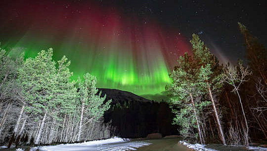 aurore in Norvegia
