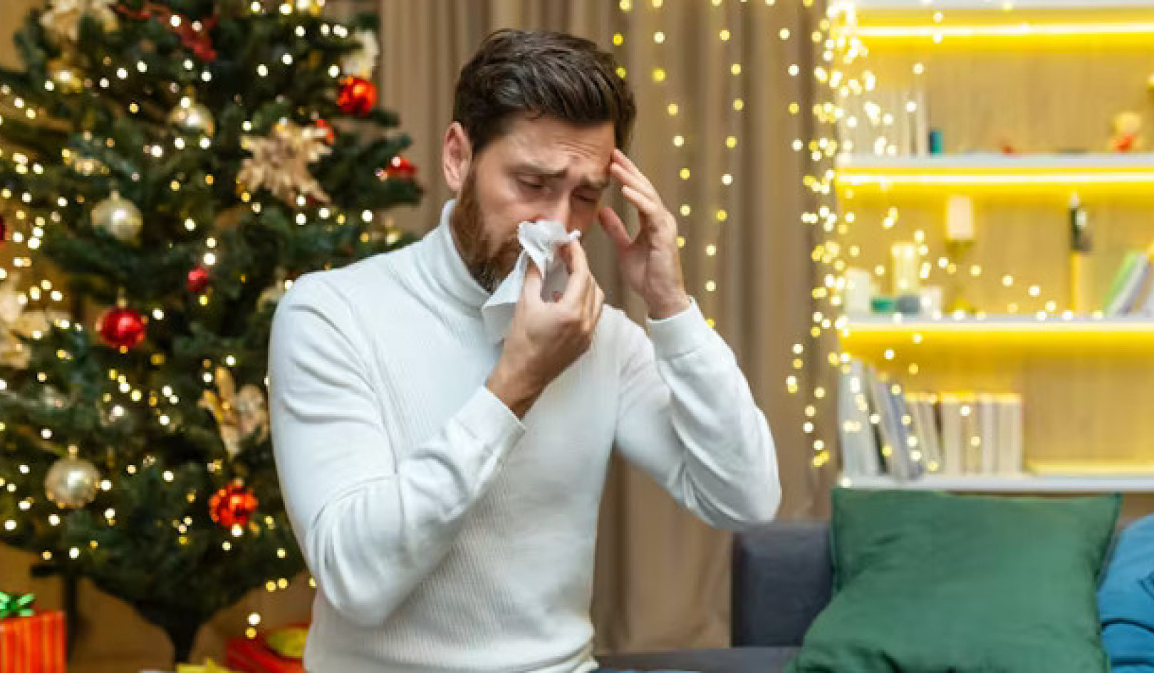 È la stagione delle allergie: gestire la sindrome dell'albero di Natale