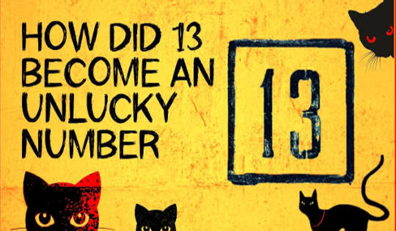 لماذا يعتبر الرقم 13 سيئ الحظ؟
