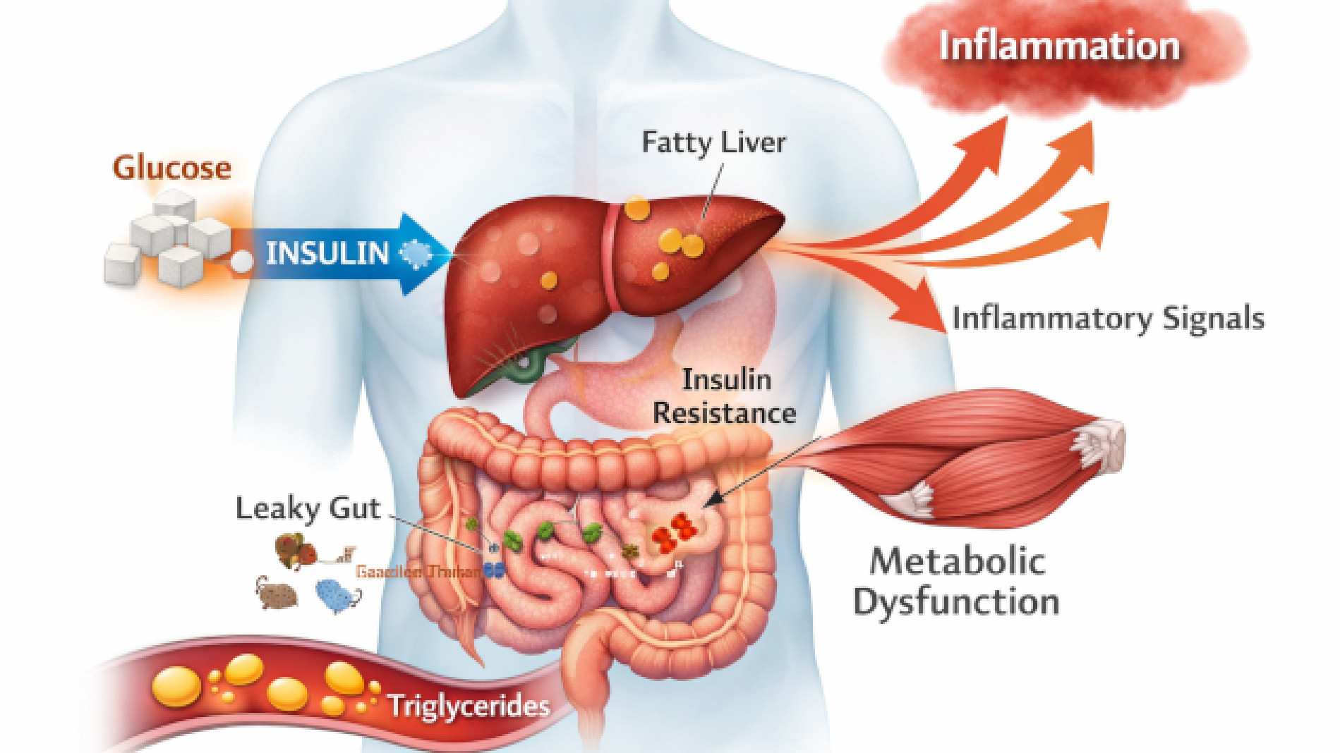 Die metabolische Wurzel der Entzündung